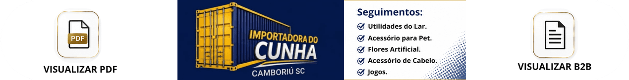 Banner da Importadora do Cunha
